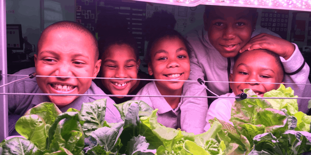 Hydro gardening increases students’ interest in STEM School